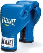 Everlast - Leather Pro Fighter Glove (Blue) 8oz