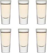 Libbey Tequila glazen Shooter - 30 ml / 3 cl - 6 stuks - Shotglas - Ideaal voor drankspellen - Vaatwasserbestendig - Hoge kwaliteit
