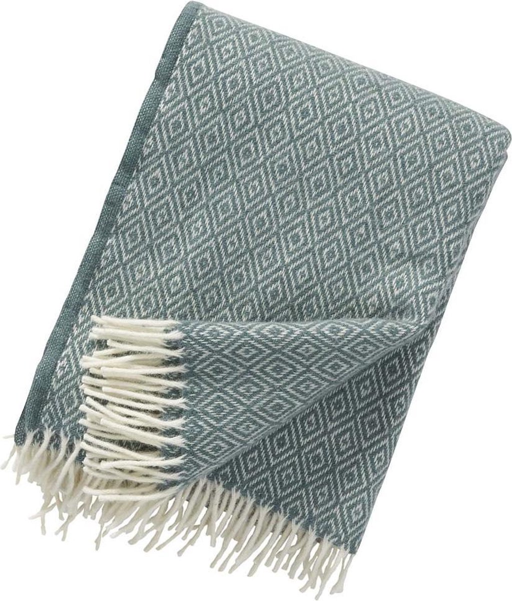 Klippan Wollen Plaid Stella - Cactus - 130x200