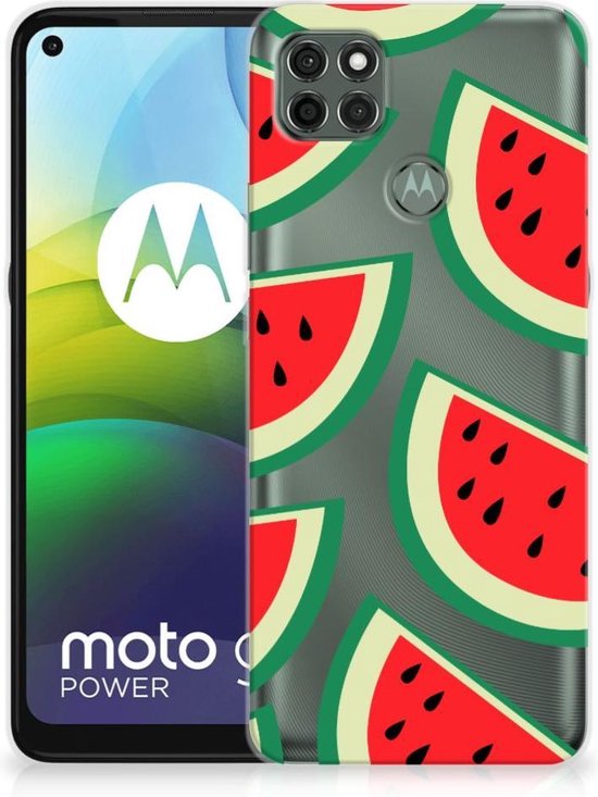 Housse TPU Silicone Etui pour Motorola Moto G9 Power Coque Téléphone Pastèques