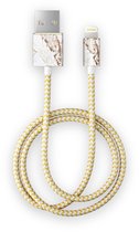 iDeal of Sweden Fashion Cable 2m voor Lightning Carrara Gold