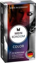 Bundle - MEIN KONDOM - Mein Kondom Color - 12 Condooms met glijmiddel