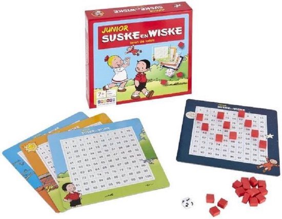 Afbeelding van het spel Leren rekenen met Suske en wiske , tafels leren .