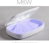 UV Sterilisator Box Wit - Ultraviolet desinfectie - Mondkapjes Ontsmetten - Voorwerpen desinfecteren