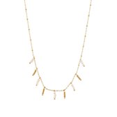 Go Dutch Label Ketting Parels Goud N1203-2