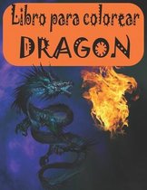 Libro para colorear dragon