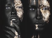 Galerie kwaliteit Plexiglas-5mm. - Blind Aluminium Ophangsysteem - Fotokunst Noir Goldest - Luxe wanddecoratie - inclusief verzending