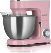 Heinrich´s HKM 8078 - keukenmachine - 1400 Watt - XXL - roze.