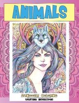 Zendoodle Coloring Uplifting Inspirations - Animals