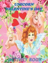Unicorn Valentine's Day Activity Book