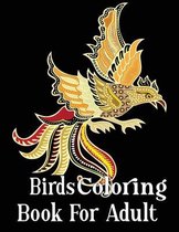 Birds Coloring Book For Adult