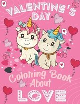 Valentine's Day Coloring Book About Love