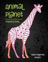 Animal Planet - Coloring Book - Stress Relieving Designs