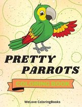 Pretty Parrots Coloring Book