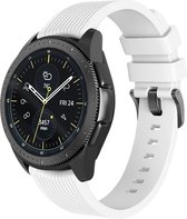 Bandje Voor de Samsung gear S3 Bandje Samsung Gear S3 Classic en Gear S3 Frontier wit large 22mm Watchbands-shop.nl