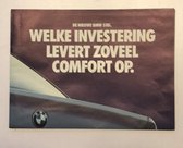 BMW E34 518i Dealer A4 Folder - Poster