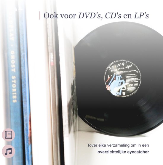 1 paar boekensteun, metalen boekensteunen, zwarte