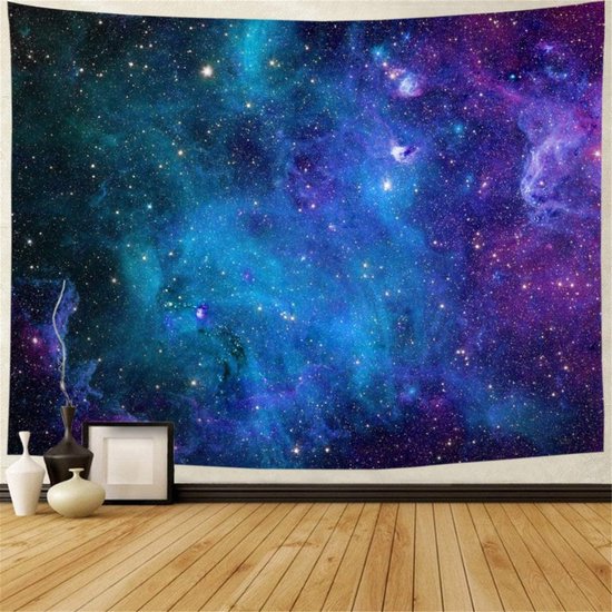 Ulticool - Nature Galaxy Universe Planets Solar System - Tapisserie - 200x150 cm - Groot tapisserie - Affiche