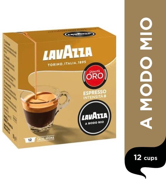 Lavazza, A Modo Mio Qualità Oro Espresso 12 Capsule