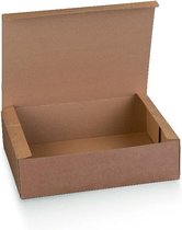 Take away box BRUIN, 35x28x12cm (50 stuks)
