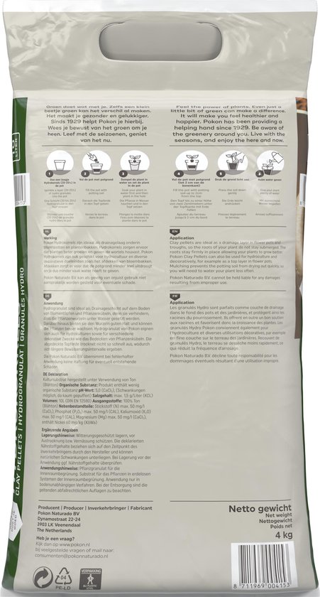 Pokon Hydrokorrels - 10l - Kleikorrels - Goed voor drainage
