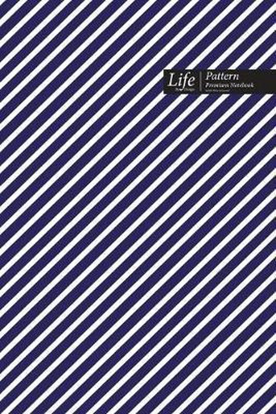 Striped Pattern Composition Notebook, Dotted Lines, Wide Rul ... - cover