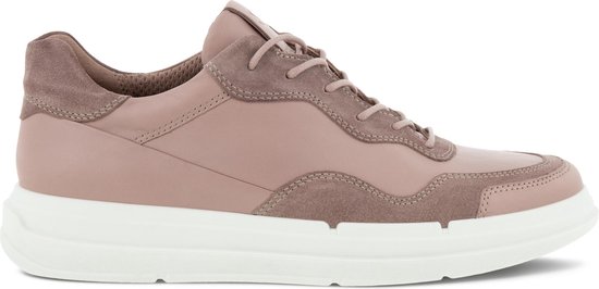 ECCO Soft X Dames Sneakers - Woodrose - Maat 37 | bol.com