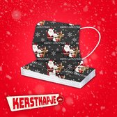 Merry Christmas  | Kerstkapje - Kerst mondkapjes |  | 3-laags | mondmasker | niet-medisch | kerstcadeau | kerstkado | merry christmas