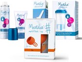 Starterspakket - Merula Cup + Douche + Glijmiddel + Spray + CupsCup reiniger - Fox oranje