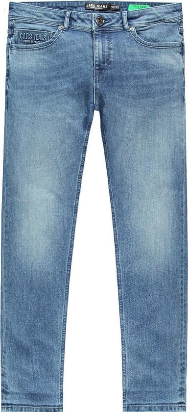 Cars Jeans Homme DOUGLAS DENIM Regular Fit BLEACHED USED - Taille 28/32