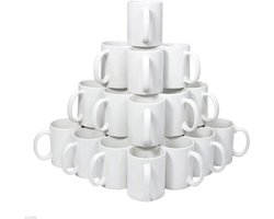 50 Sublimatie mokken in witte doos - 11oz
