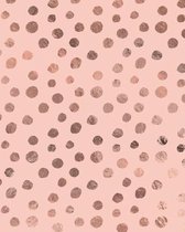 Rose Gold and Blush Composition Notebook - Large Ruled Notebook - 8x10 Lined Notebook (Softcover Journal / Notebook / Diary)