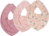 Pippi babywear – slabbetje – 3 pack – roze - Maat