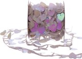 Lint van hartjes rood | 10m | Valentijn |Moederdag | verpakkingslint | geschenkverpakking | decoratie | huwelijk | jubileum | versiering | hobby | knutsel