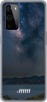 6F hoesje - geschikt voor OnePlus 9 Pro -  Transparant TPU Case - Landscape Milky Way #ffffff