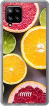 6F hoesje - geschikt voor Samsung Galaxy A42 -  Transparant TPU Case - Citrus Fruit #ffffff
