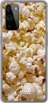 6F hoesje - geschikt voor OnePlus 9 Pro -  Transparant TPU Case - Popcorn #ffffff