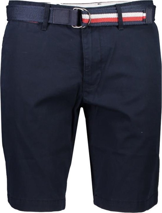 excuus schedel Maken Tommy Hilfiger Korte Broek Blauw Getailleerd - Maat W29 - Heren -  Lente/Zomer... | bol.com