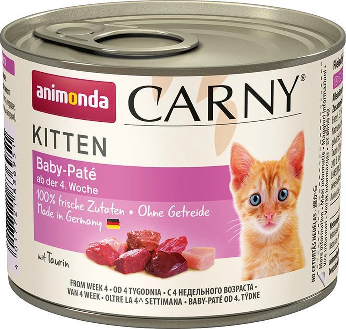 Animonda Animonda Carny Baby Paté kitten 6 x 200 gram