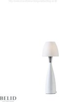 Anemon Tafellamp S 389 Mat Wit - Opale kap