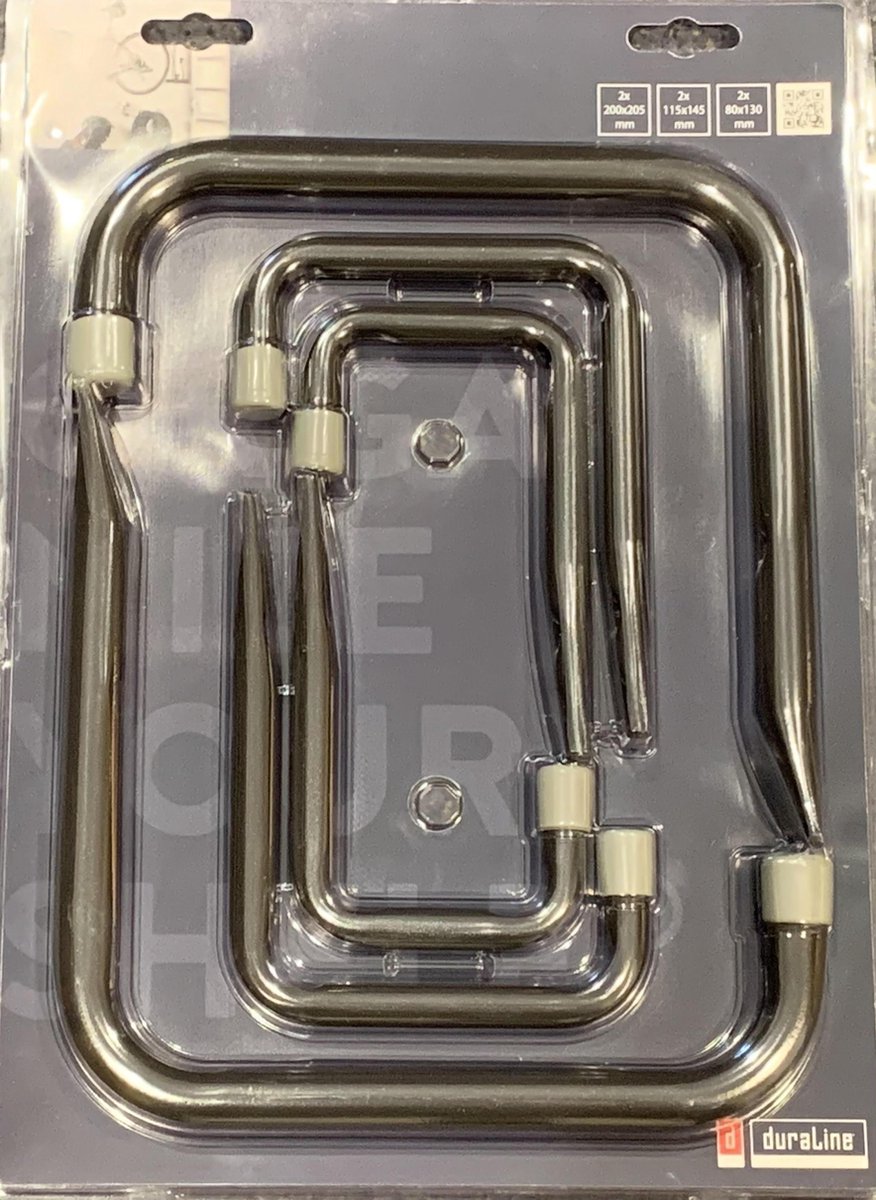 Duraline set J-haken enkel