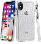 ShieldCase diamanten case geschikt voor Apple iPhone X / Xs - wit