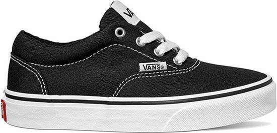 Vans YT Doheny Sneakers - Canvas Black/White - Maat 27