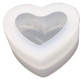 Mal hart 3D - Dotpainting - Steen - Acryl gieten