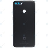 Batterij Back Cover for Huawei Y6 Prime (2018) (Zwart : Black)