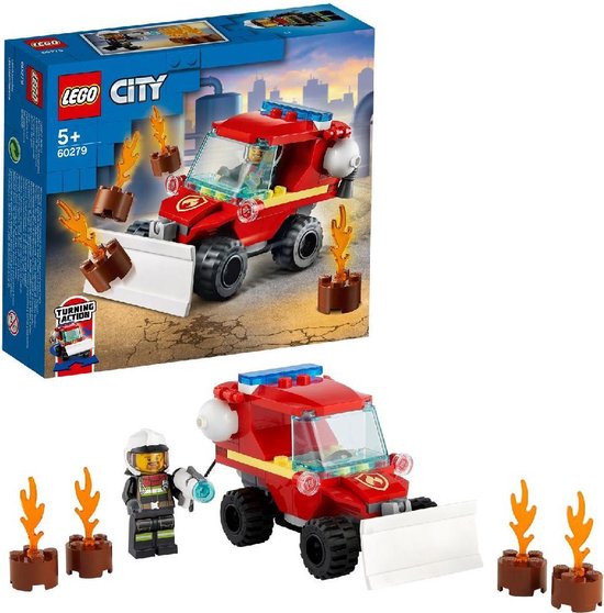 LEGO City 60279 Le camion des pompiers, Idée Cadeau Jouet pour Garçons |  bol.com