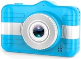 DrPhone PIXEL3S - Digitale KinderCamera Pro – 3.5inch Grote Scherm – 1080P 2MP - Video & Camera – Selfie Functionaliteit – 8X Zoom - Blauw