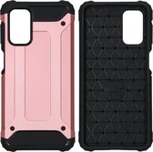 iMoshion Rugged Xtreme Backcover Samsung Galaxy A32 (5G) hoesje - Rosé Goud