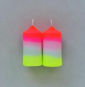 Kaarsen - Set van 2 - Pink Stories - Lollipop Twins