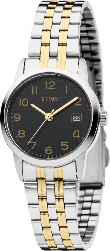 Olympic OL26DSS126B Portland Horloge - Staal - Zilverkleurig - 26mm